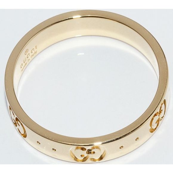 Gucci 18K Yellow Gold Iconic Ring - Picture 4 of 6